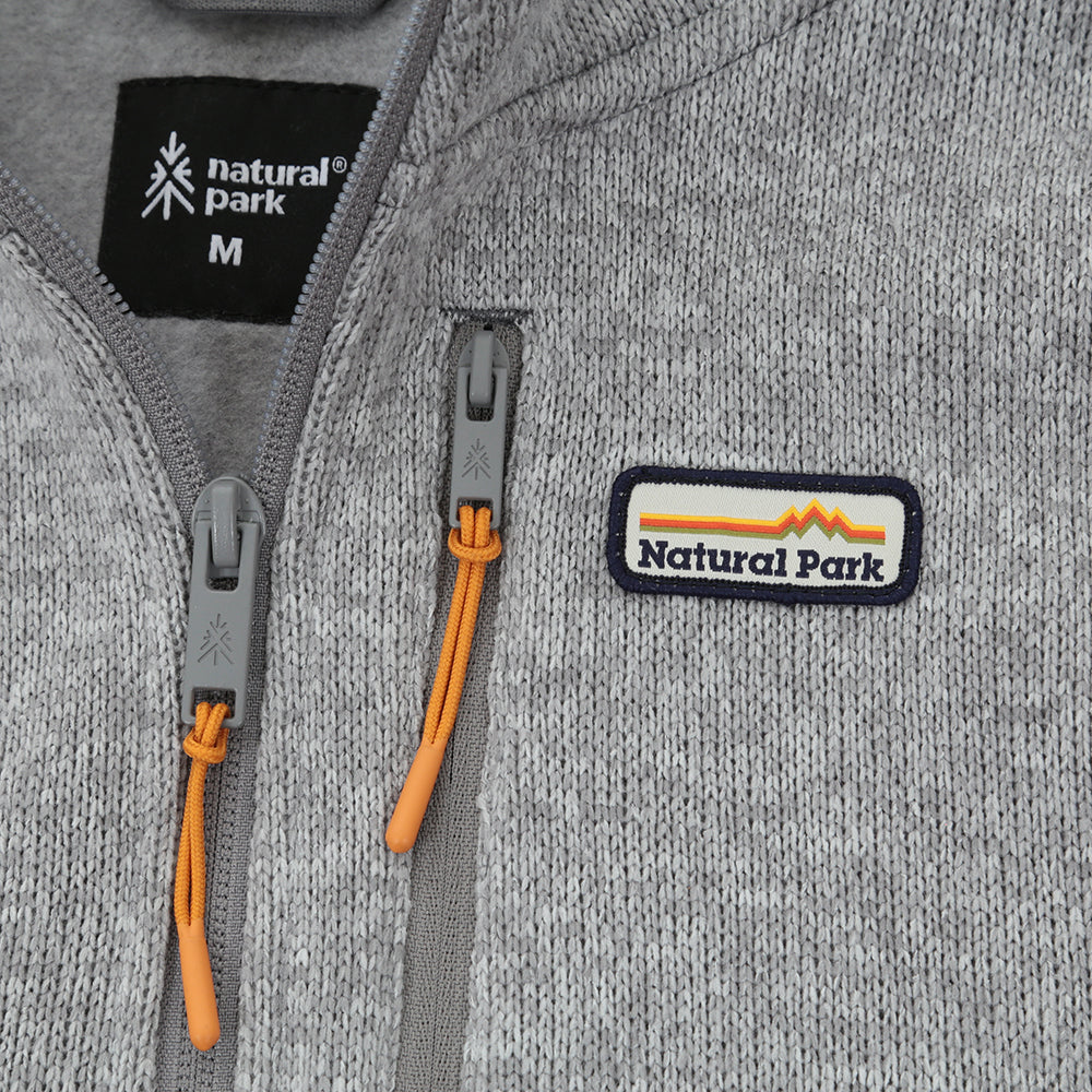 Mens Frissell Half Zip Sweater Fleece (Frost Grey Melange)