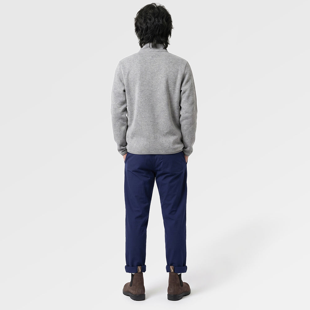 Mens Frissell Half Zip Sweater Fleece (Frost Grey Melange) ✦AI
