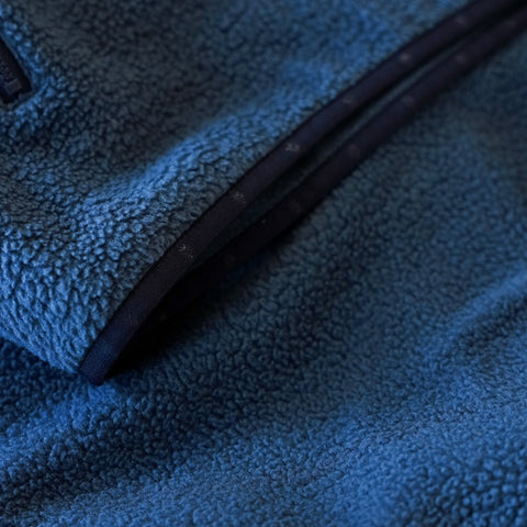 Mens Fryatt Sherpa Fleece Pullover (Dark Denim)