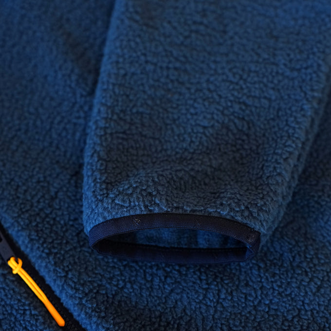 Mens Fryatt Sherpa Fleece Pullover (Dark Denim)