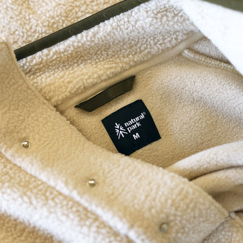 Mens Fryatt Sherpa Fleece Pullover (Feather Grey)