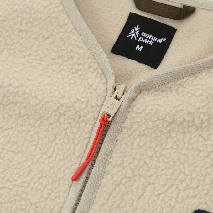 Mens Fryatt Sherpa Fleece Gilet (Feather Grey)