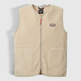 Mens Fryatt Sherpa Fleece Gilet (Feather Grey) #contain