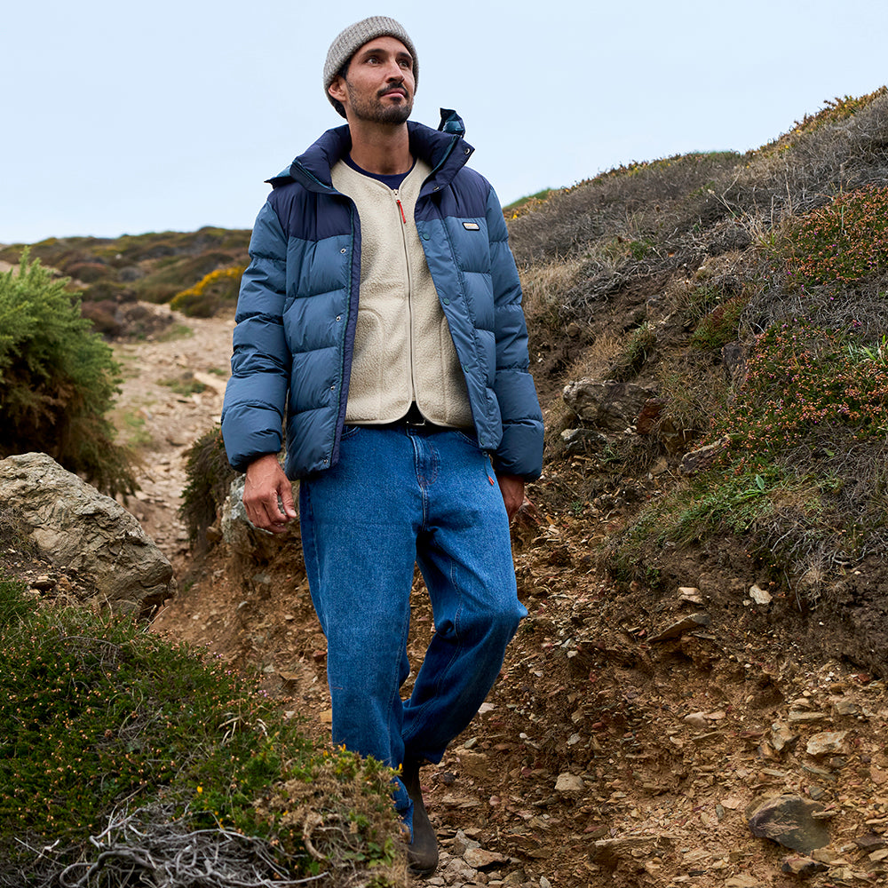 Mens Fryatt Sherpa Fleece Gilet (Feather Grey) §M;191cm