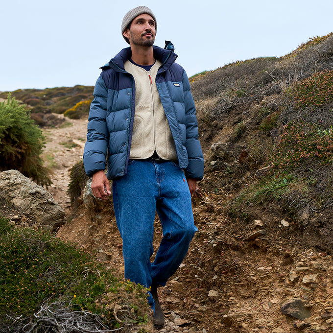 Mens Fryatt Sherpa Fleece Gilet (Feather Grey) §M;191cm