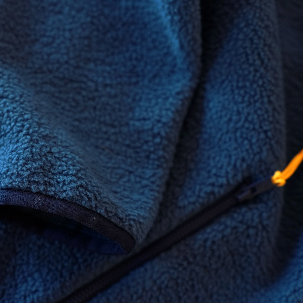 Mens Fryatt Full Zip Sherpa Fleece (Dark Denim)