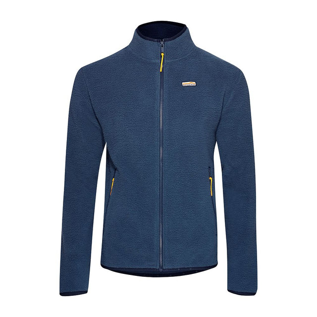 Mens Fryatt Full Zip Sherpa Fleece (Dark Denim) #contain