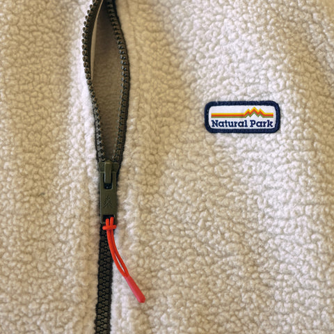 Mens Fryatt Full Zip Sherpa Fleece (Feather Grey)