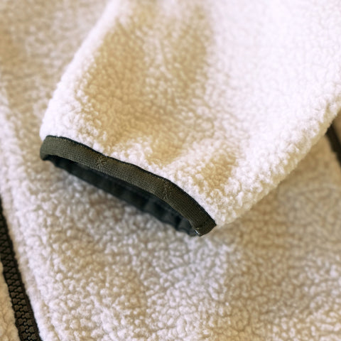 Mens Fryatt Full Zip Sherpa Fleece (Feather Grey)