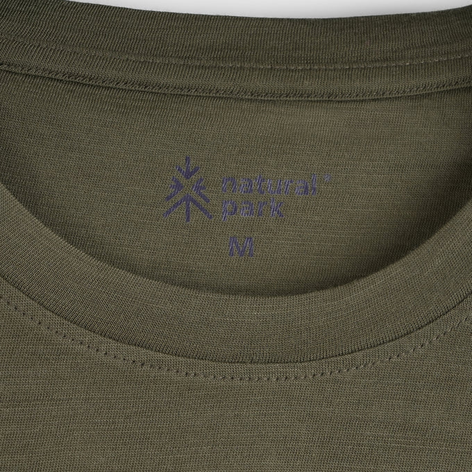 Mens Gaillands Merino Blend Relaxed Tee (Kalamata)