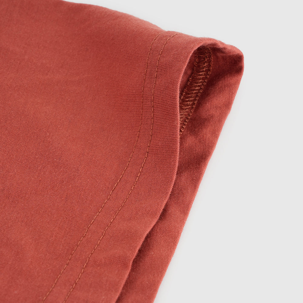 Mens Hike Galatea Relaxed Tee (Etruscan Red)
