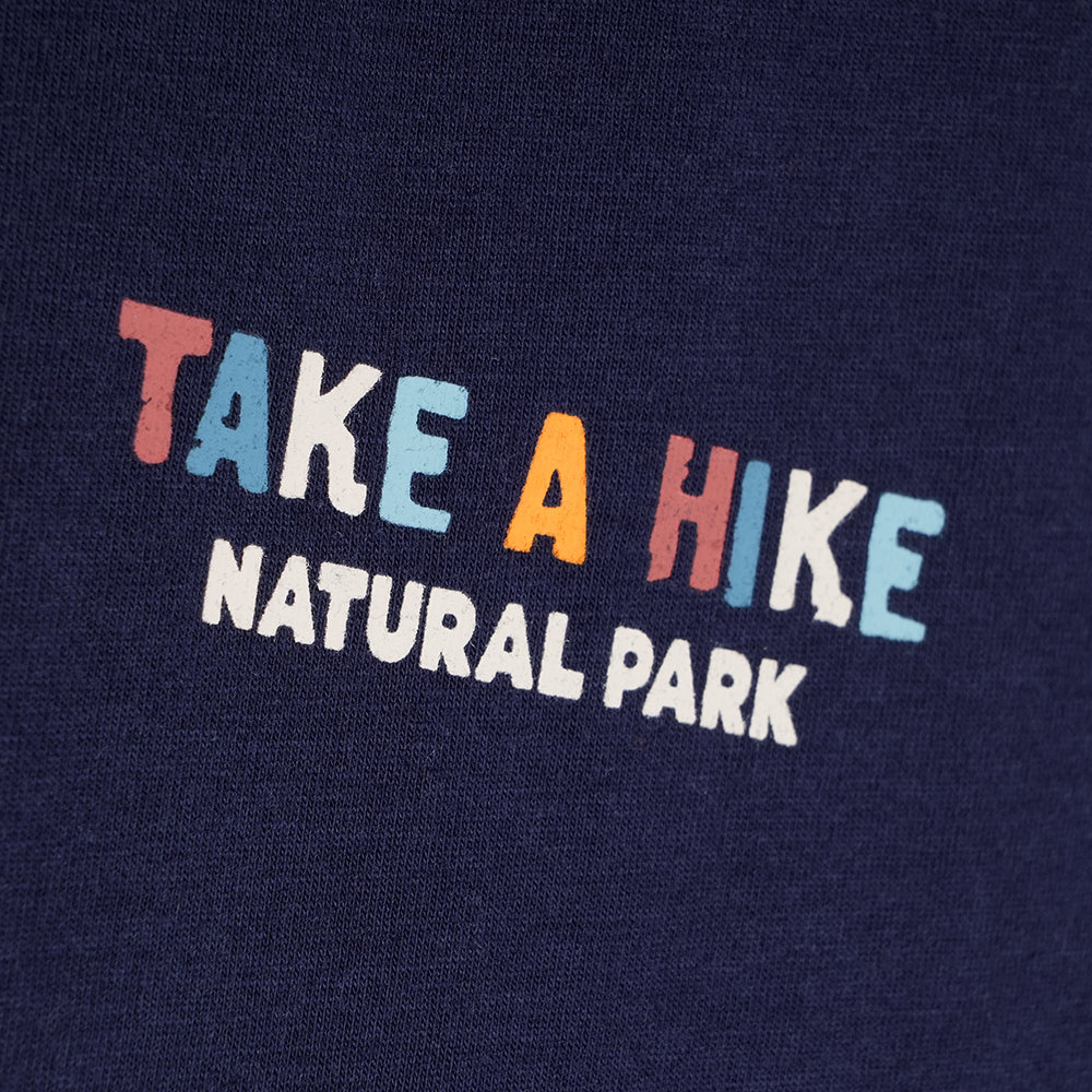 Mens Hike Galatea Relaxed Tee (Maritime Blue)