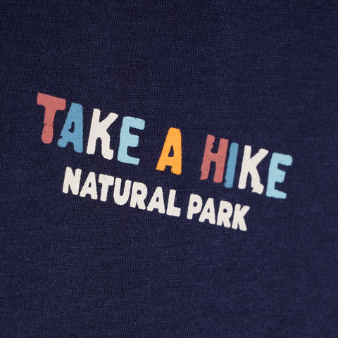 Mens Hike Galatea Relaxed Tee (Maritime Blue)