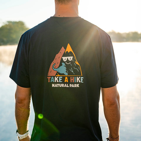 Mens Hike Galatea Relaxed Tee (Maritime Blue) ‡M;189cm