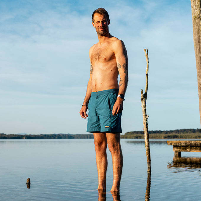 Mens Gator Quick Dry Shorts (Blue Fusion) §M;189cm