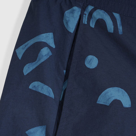 Mens Gator Quick Dry Shorts (Wild Fragments/Maritime Blue)