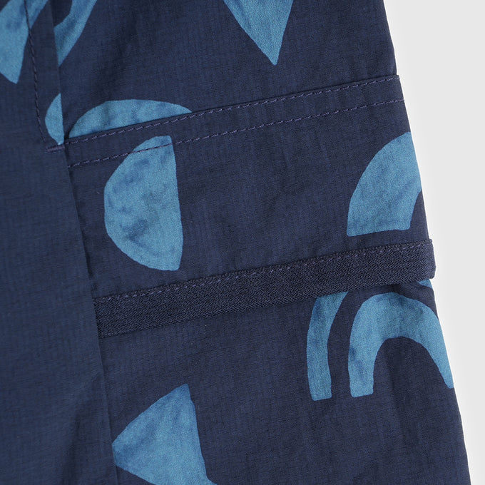 Mens Gator Quick Dry Shorts (Wild Fragments/Maritime Blue)