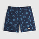 Mens Gator Quick Dry Shorts (Wild Fragments/Maritime Blue) #contain