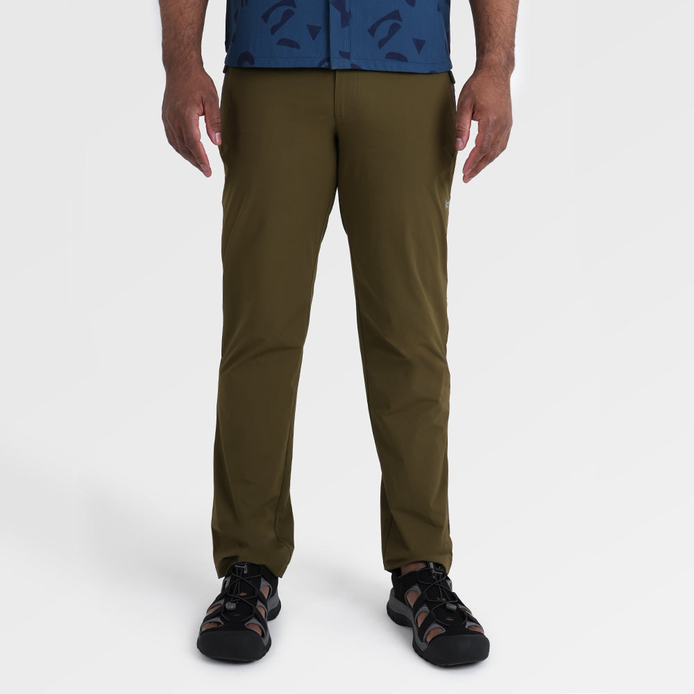 Mens Girouard Lightweight Trousers (Dark Olive) ‡M;183cm