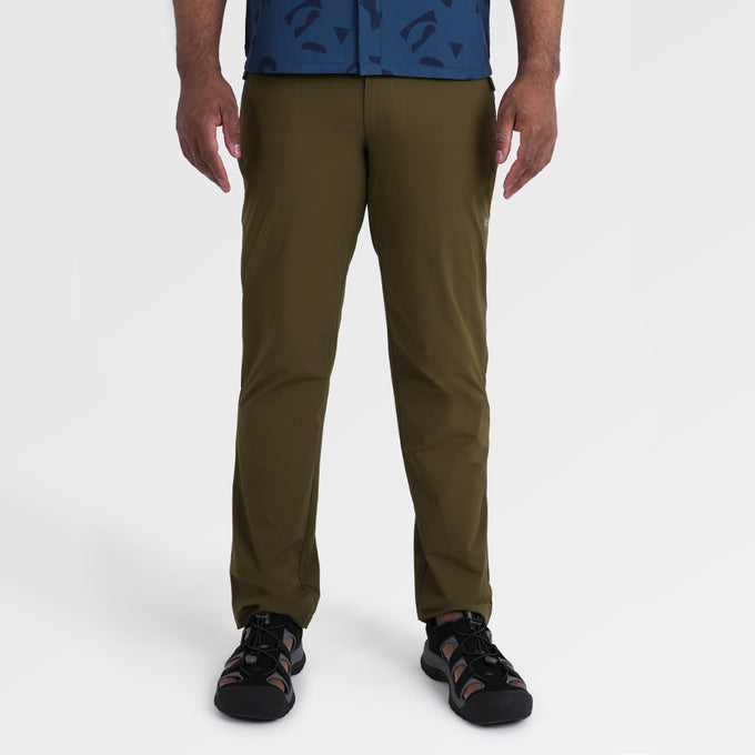 Mens Girouard Lightweight Trousers (Dark Olive) ‡M;183cm