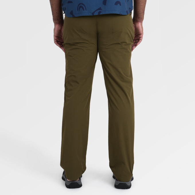 Mens Girouard Lightweight Trousers (Dark Olive) ‡M;183cm