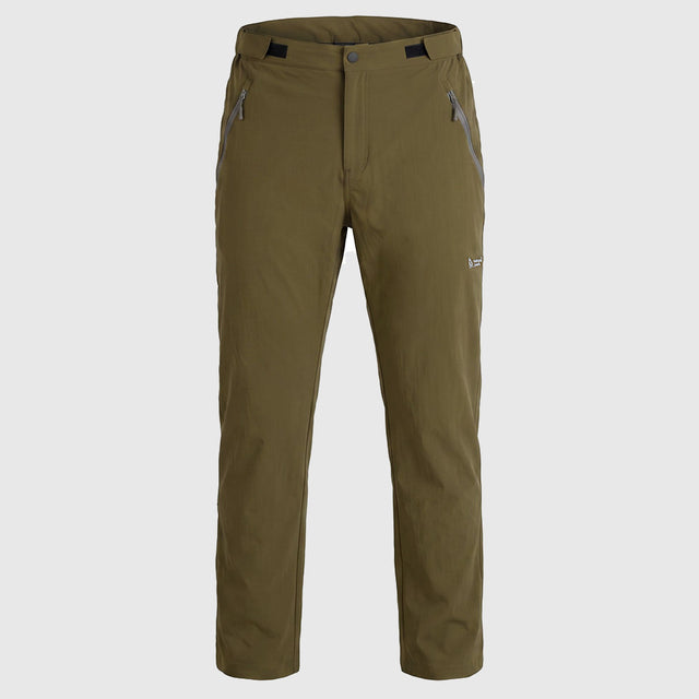 Mens Girouard Lightweight Trousers (Dark Olive) #contain ✦AI