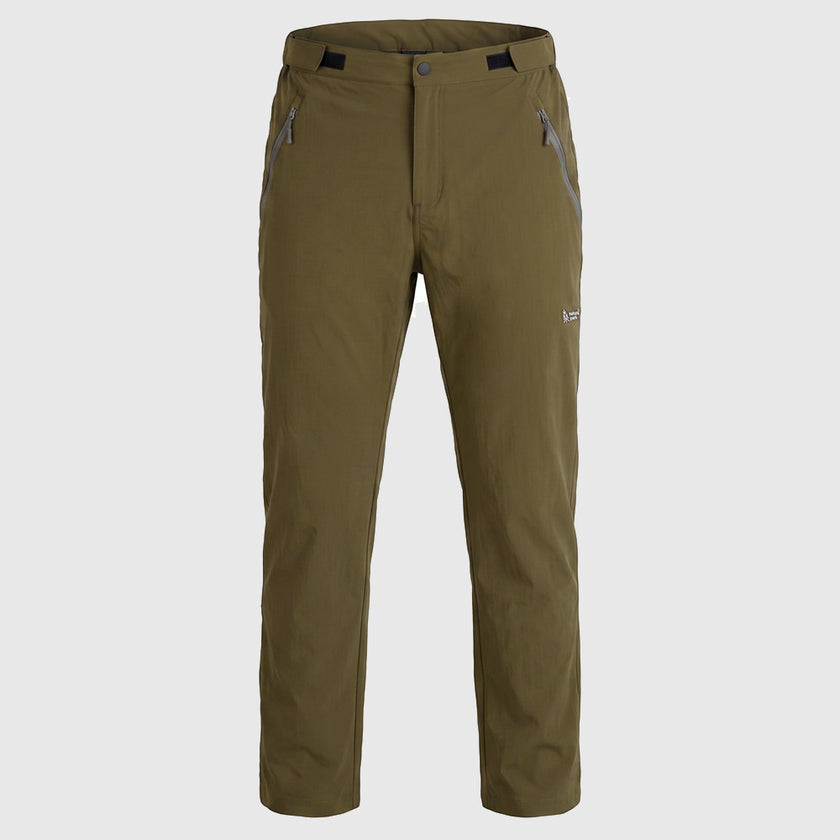 Mens Girouard Lightweight Trousers (Dark Olive) #contain ✦AI