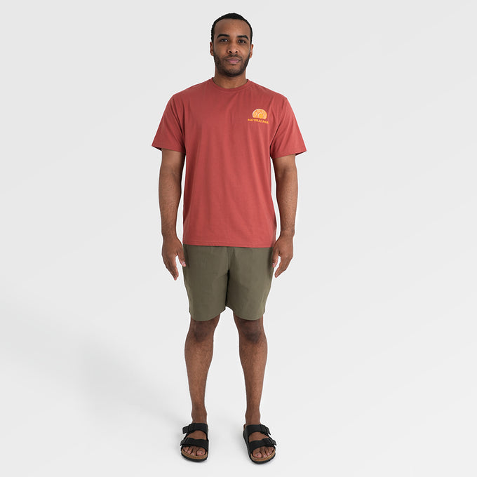 Mens Glenwood Everyday Shorts (Kalamata) ‡M;183cm