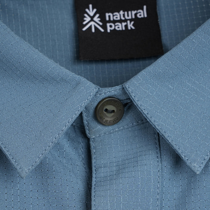 Mens Greenstone Lightweight Short Sleeve Shirt (Blue Fusion)