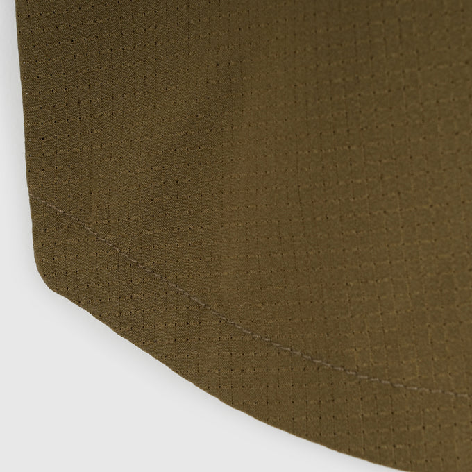 Mens Greenstone Lightweight Short Sleeve Shirt (Dark Olive)