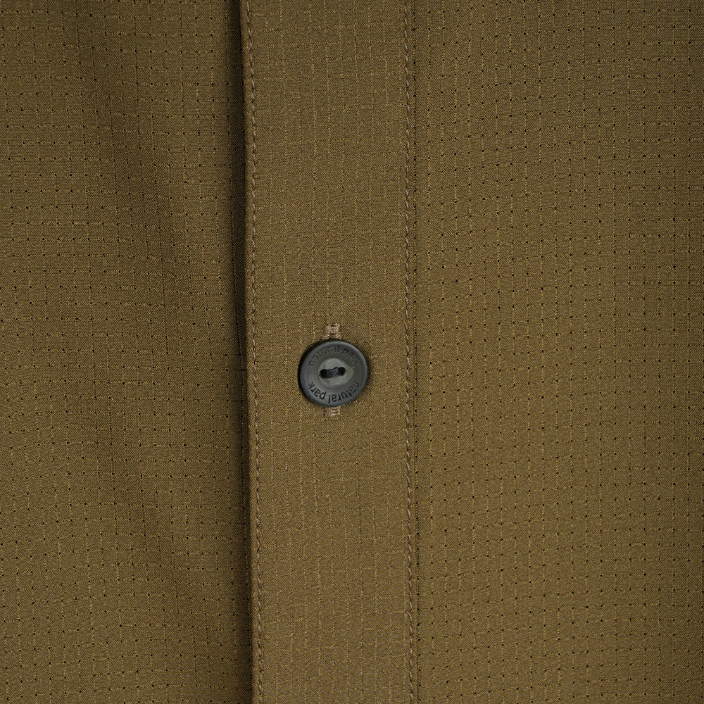 Mens Greenstone Lightweight Short Sleeve Shirt (Dark Olive)