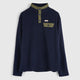Mens Grinnell Snap Pullover Fleece (Maritime Blue/Kalamata) #contain