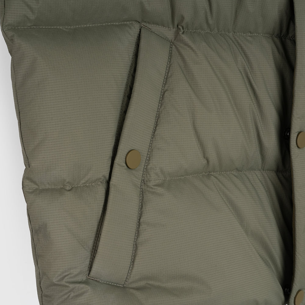 Mens Hedgson Down Puffer Gilet (Kalamata/Dark Olive)