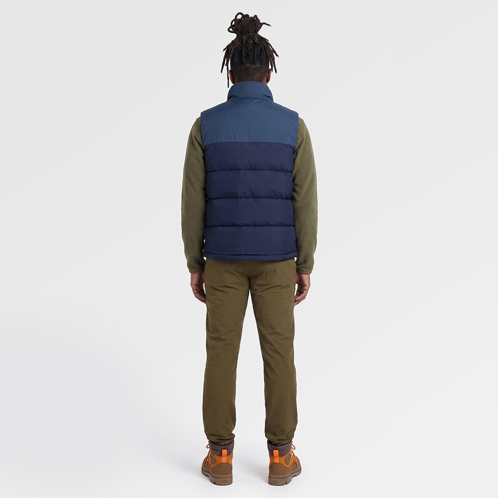 Mens Hedgson Down Puffer Gilet (Navy/Orion Blue) ✦AI