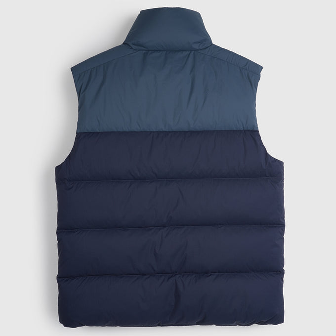 Mens Hedgson Down Puffer Gilet (Navy/Orion Blue) #contain