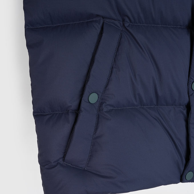 Mens Hedgson Down Puffer Gilet (Navy/Orion Blue)