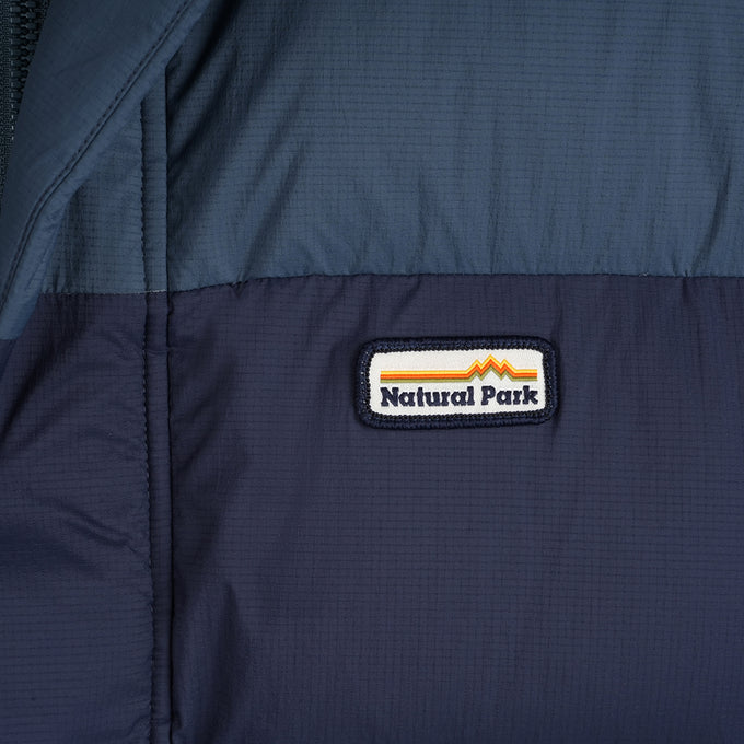 Mens Hedgson Down Puffer Gilet (Navy/Orion Blue)