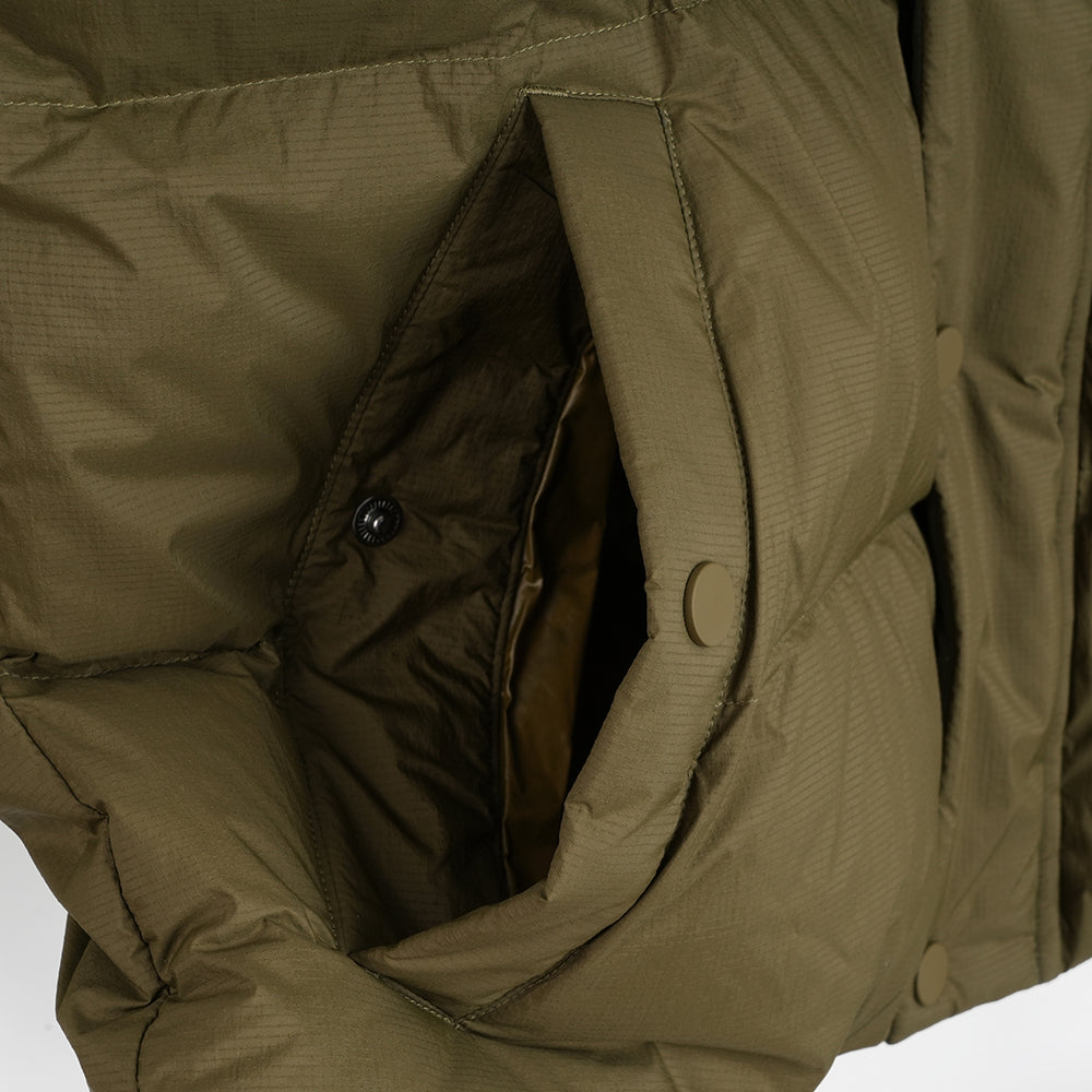 Mens Hedgson Down Puffer Jacket (Dark Olive/Kalamata)