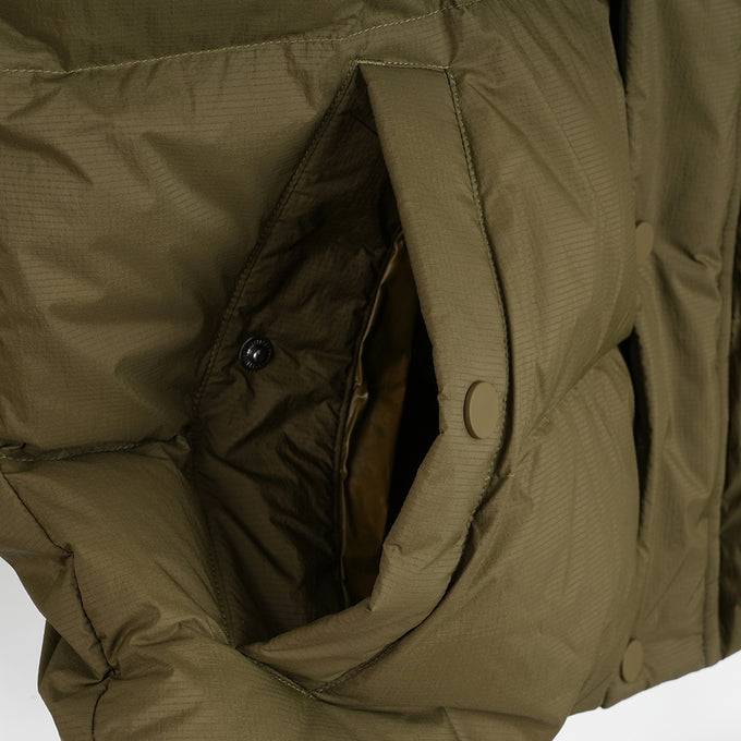 Mens Hedgson Down Puffer Jacket (Dark Olive/Kalamata)