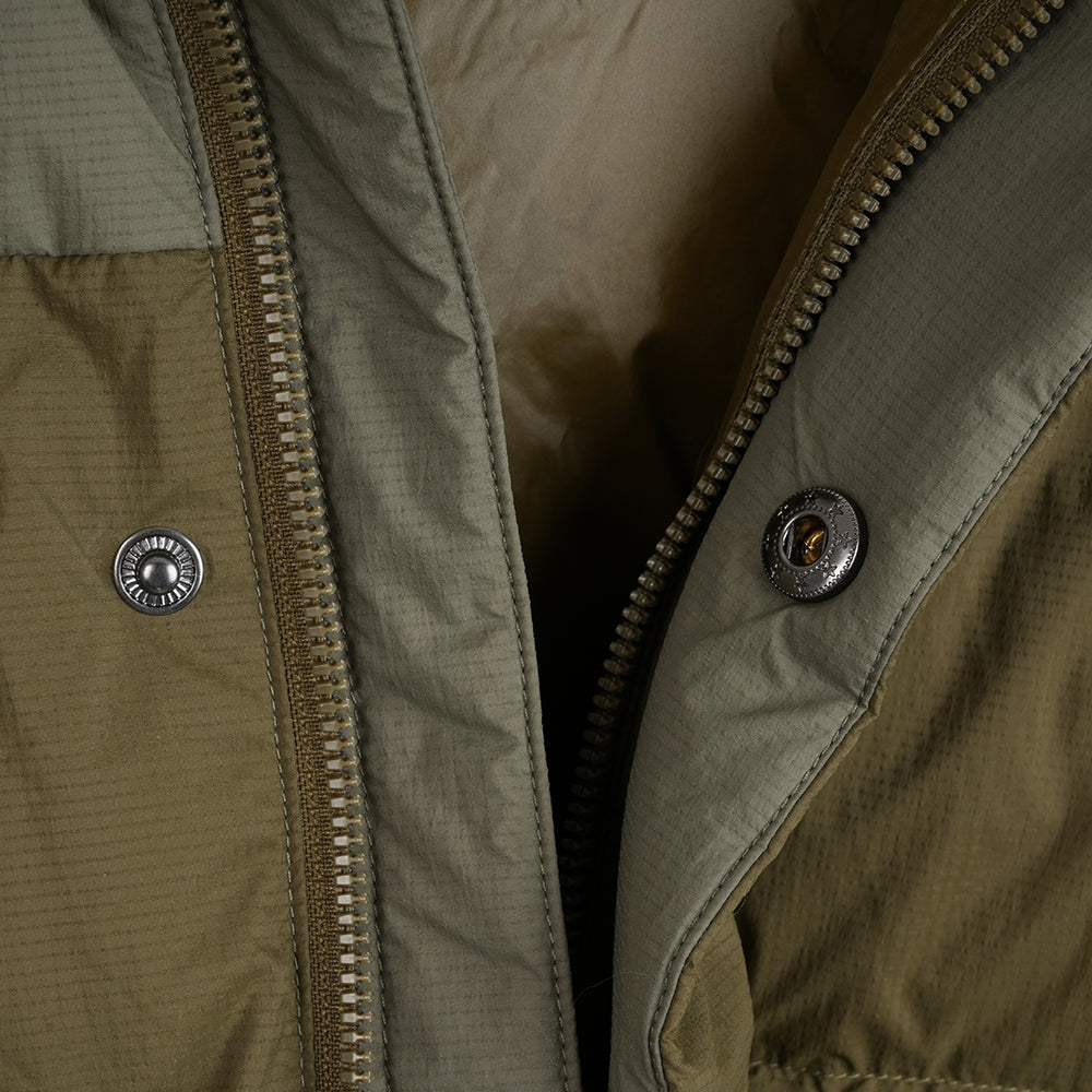 Mens Hedgson Down Puffer Jacket (Dark Olive/Kalamata)