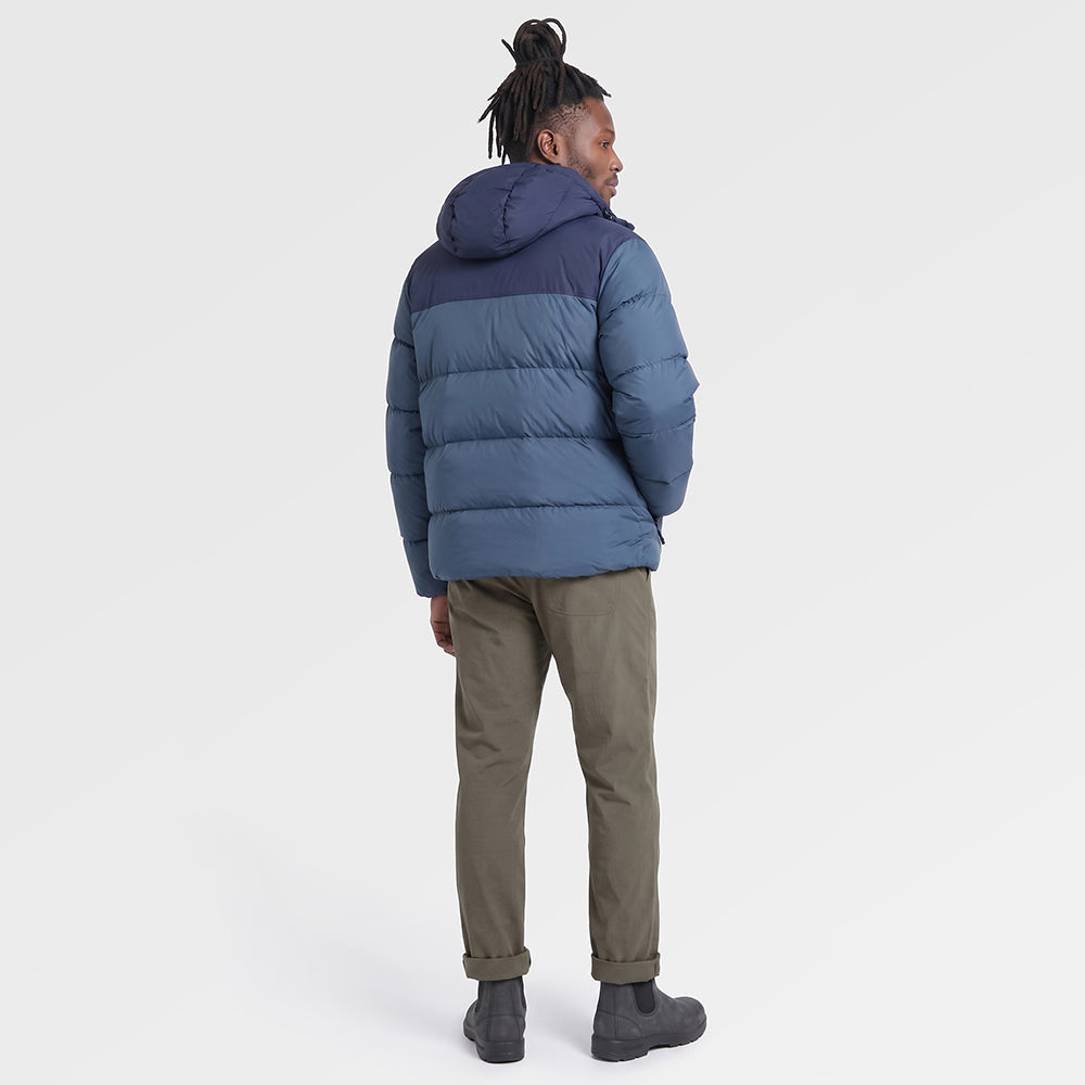 Mens Hedgson Down Puffer Jacket (Orion Blue/Navy) ✦AI