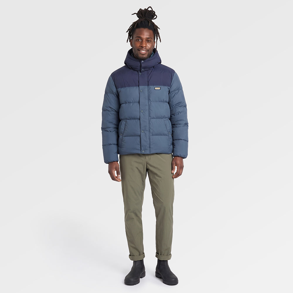 Mens Hedgson Down Puffer Jacket (Orion Blue/Navy) ✦AI
