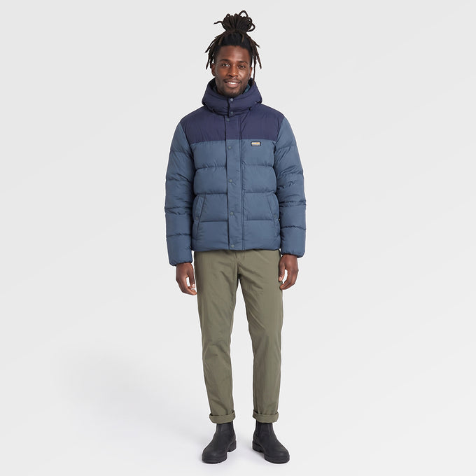 Mens Hedgson Down Puffer Jacket (Orion Blue/Navy) ✦AI
