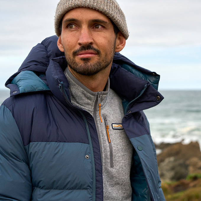 Mens Hedgson Down Puffer Jacket (Orion Blue/Navy) §M;191cm