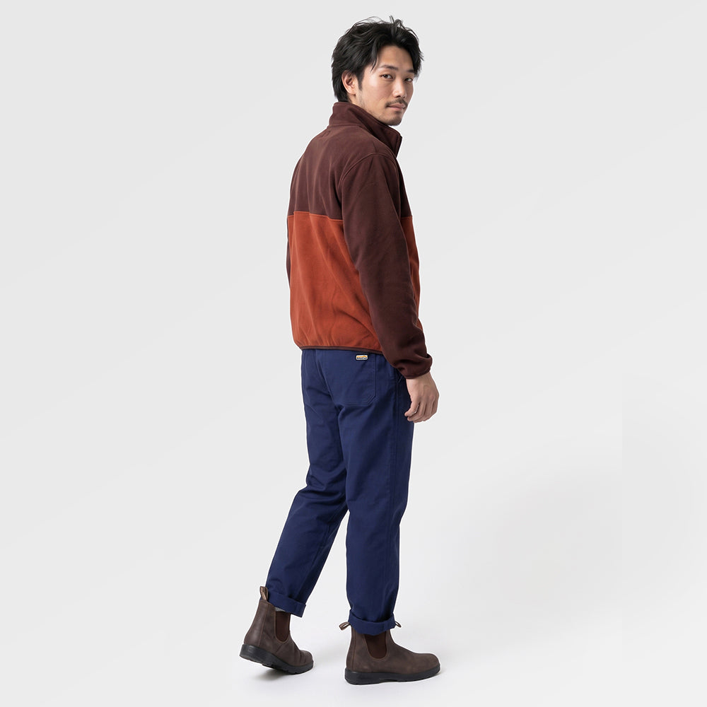 Mens Hurston Full Zip Fleece (Cordovan/Sequoia) ✦AI