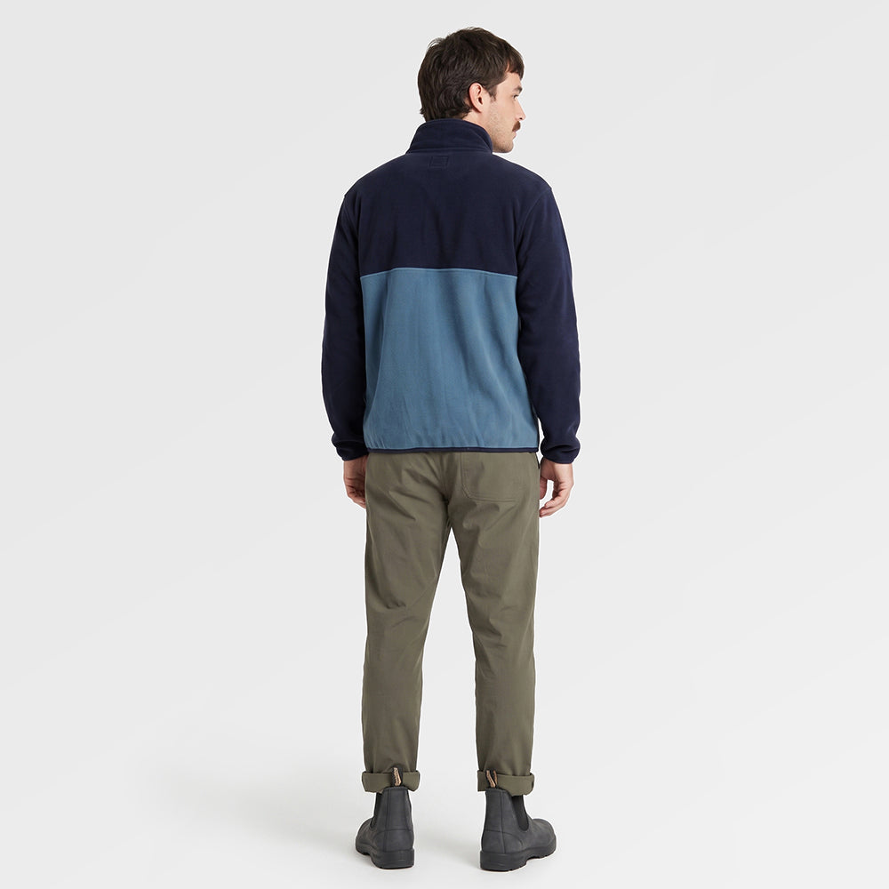 Mens Hurston Full Zip Fleece (Maritime Blue/Blue Fusion) ✦AI