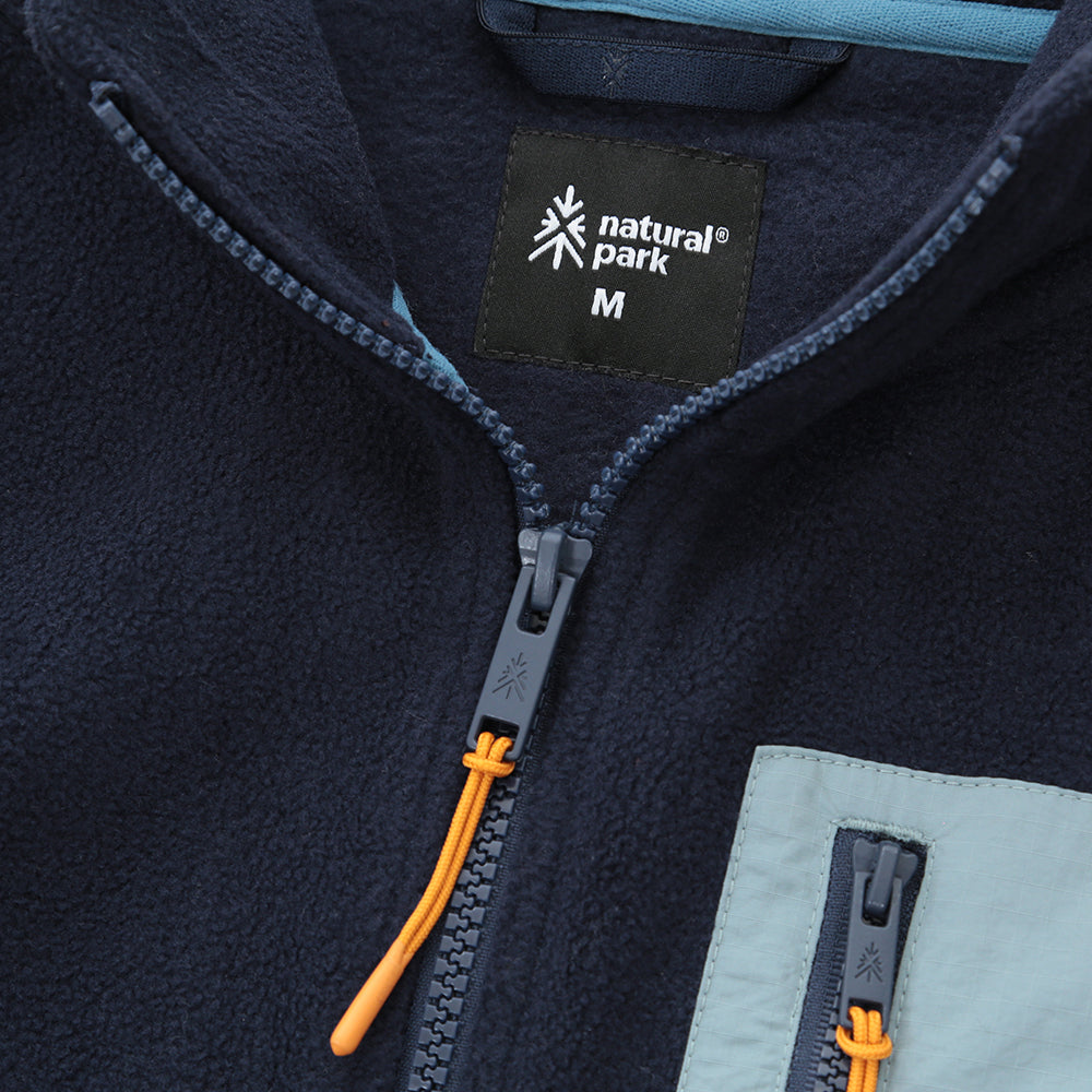 Mens Hurston Full Zip Fleece (Maritime Blue/Blue Fusion)