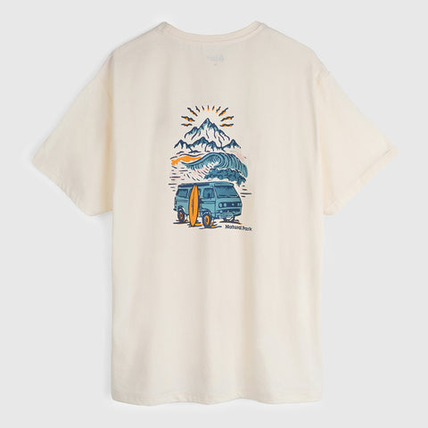 Mens Van Life Galatea Relaxed Tee (Antique White) #contain