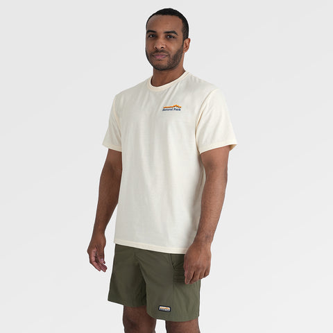 Mens Van Life Galatea Relaxed Tee (Antique White) §M;183cm