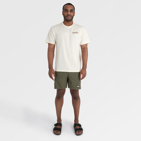 Mens Van Life Galatea Relaxed Tee (Antique White) §M;183cm